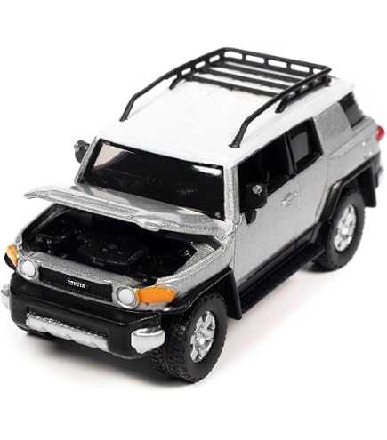 Amazon | 1:24 JT W/RACK Toyota FJ Cruiser Tan | ミニカー・ダイ